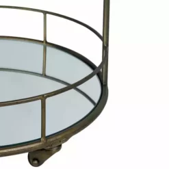 Dunelm Pimlico Antique Brass Drinks Trolley -Dunelm Sales Store 1000081972 alt03