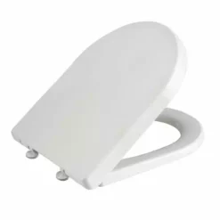 Dunelm Thermoplast White D Shape Toilet Seat 8 Dunelm Thermoplast White D Shape Toilet Seat -Dunelm Sales Store 1000095419 alt03