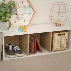 Dunelm Rome Modular 3 Cube Floor Standing Shelving Unit -Dunelm Sales Store 1000095950 alt02