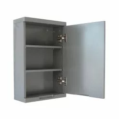Lloyd Pascal Siena Grey Mirror Cabinet 6 Lloyd Pascal Siena Grey Mirror Cabinet -Dunelm Sales Store 1000096410 alt02