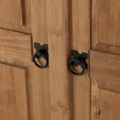 Seconique Corona 4 Door Wardrobe, Pine -Dunelm Sales Store 1000097615 alt02