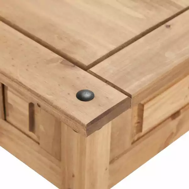 Seconique Corona Pine Coffee Table With Drawer 4 Seconique Corona Pine Coffee Table With Drawer - Image 4