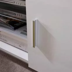 GFW Lima White High Gloss TV Stand -Dunelm Sales Store 1000108208 alt01