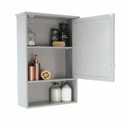 Lloyd Pascal Rimini Grey Mirror Cabinet -Dunelm Sales Store 1000114250 alt03