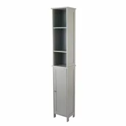 Lloyd Pascal Rimini Grey Tall Cabinet -Dunelm Sales Store 1000114251 alt03