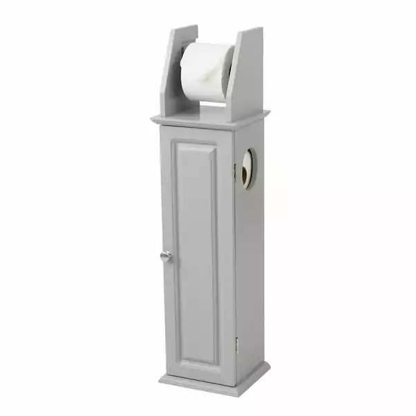 Lloyd Pascal Verona Grey Toilet Roll Holder 4 Lloyd Pascal Verona Grey Toilet Roll Holder - Image 4