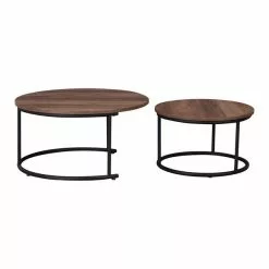 Dunelm Fulton Coffee Nest Of Tables Pine Effect -Dunelm Sales Store 1000117131 alt05