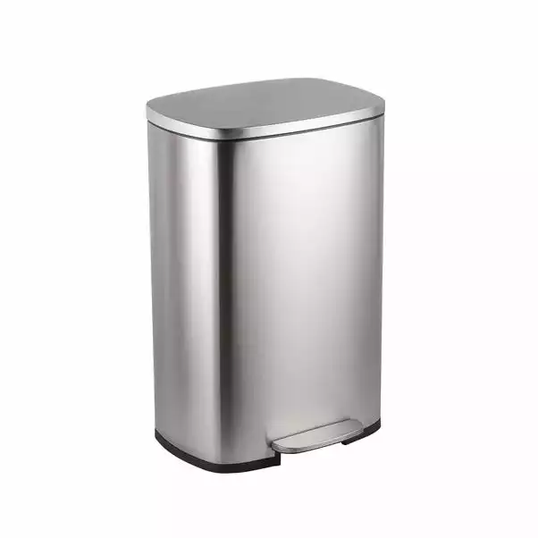 Dunelm Stainless Steel 50L Pedal Bin 2 Dunelm Stainless Steel 50L Pedal Bin - Image 2