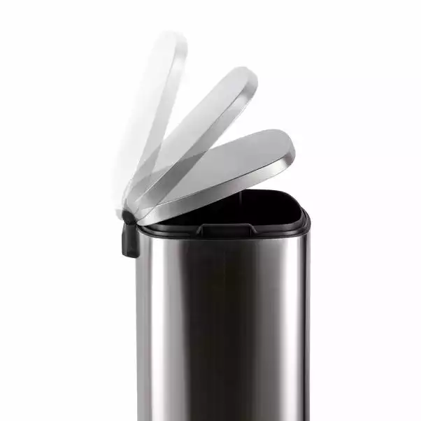 Dunelm Stainless Steel 50L Pedal Bin 6 Dunelm Stainless Steel 50L Pedal Bin - Image 6