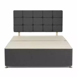 Dunelm Universal Charcoal Linen Divan Base 9 Dunelm Universal Charcoal Linen Divan Base -Dunelm Sales Store 1000119447 alt03