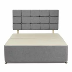 Dunelm Universal Grey Linen Divan Base -Dunelm Sales Store 1000119449 alt02