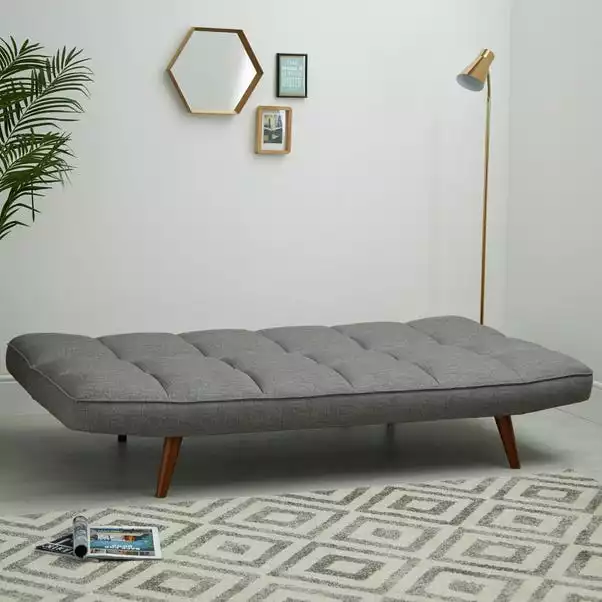 Dunelm Xander Grey Colour Pop Clic Clac Sofa Bed 3 Dunelm Xander Grey Colour Pop Clic Clac Sofa Bed - Image 3