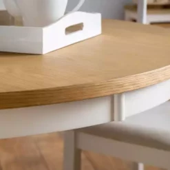 Julian Bowen Davenport Round Pedestal Table -Dunelm Sales Store 1000135378 alt02