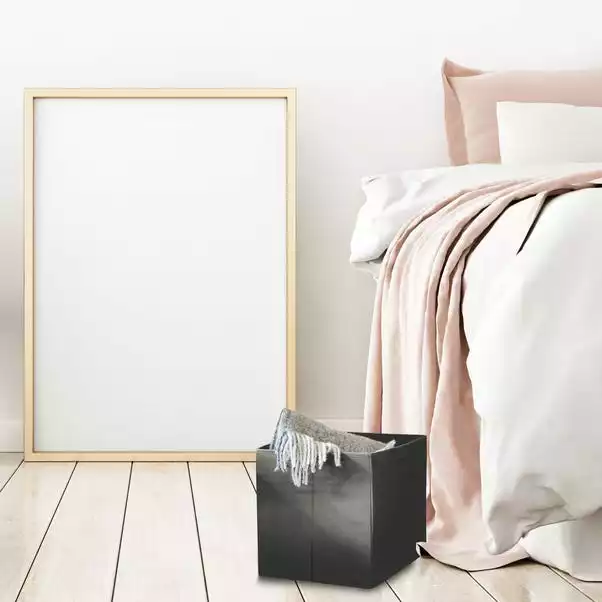 Dunelm Set Of 3 Grey Foldable Storage Boxes 2 Dunelm Set Of 3 Grey Foldable Storage Boxes - Image 2