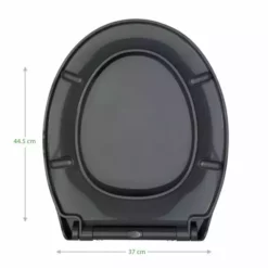 Dunelm Thermoplast Grey Toilet Seat 6 Dunelm Thermoplast Grey Toilet Seat -Dunelm Sales Store 1000140033 alt02