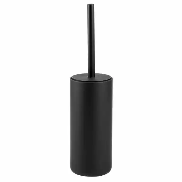Elements Matt Black Toilet Brush 2 Elements Matt Black Toilet Brush - Image 2