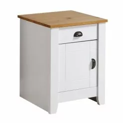 Seconique Ludlow 3 Piece Bedroom Furniture Set, White & Pine -Dunelm Sales Store 1000141225 alt03