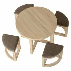 Seconique Cambourne Stowaway Dining Set -Dunelm Sales Store 1000141231 alt03