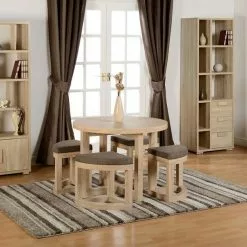 Seconique Cambourne Stowaway Dining Set -Dunelm Sales Store 1000141231 alt04