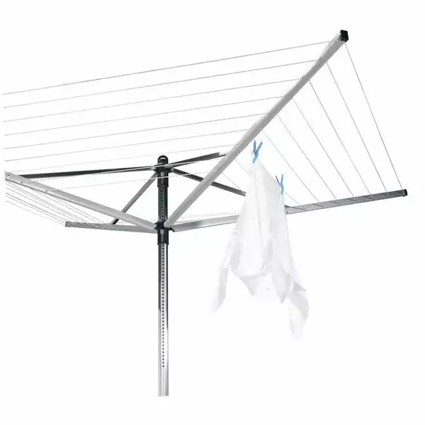 Brabantia 4 Arm Liftomatic Rotary Washing Line With Ground Spike, 50m 4 Brabantia 4 Arm Liftomatic Rotary Washing Line With Ground Spike, 50m - Image 4