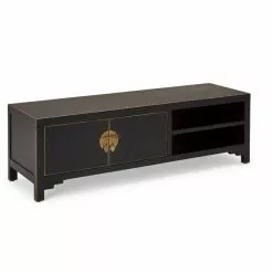 Dunelm Hanna Black Wide TV Stand -Dunelm Sales Store 1000146593 alt04
