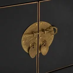 Dunelm Hanna Black Wide TV Stand -Dunelm Sales Store 1000146593 alt05