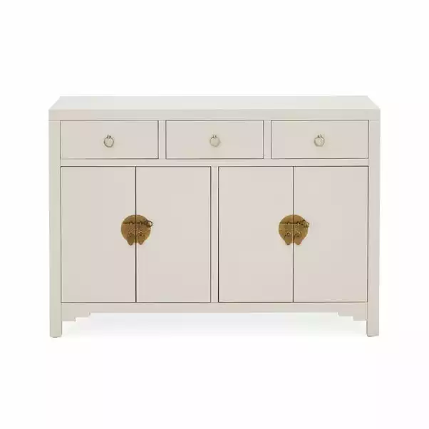 Dunelm Hanna Oyster Sideboard 2 Dunelm Hanna Oyster Sideboard - Image 2