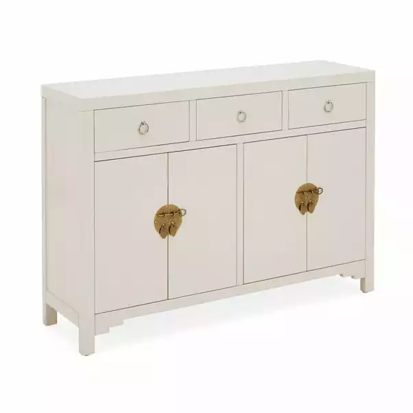 Dunelm Hanna Oyster Sideboard 3 Dunelm Hanna Oyster Sideboard - Image 3