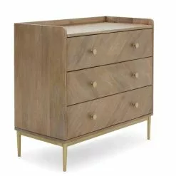 Dunelm Rumi 3 Drawer Chest, Mango Wood -Dunelm Sales Store 1000146631 alt04