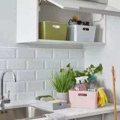 Wham Studio Plastic Storage Basket 4.01 -Dunelm Sales Store 1000152847 alt02