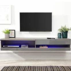 GFW Galicia 150cm LED Wall TV Unit -Dunelm Sales Store 1000156241 alt06