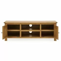 Dunelm Bromley Wide TV Unit Oak 8 Dunelm Bromley Wide TV Unit Oak -Dunelm Sales Store 1000157737 alt02