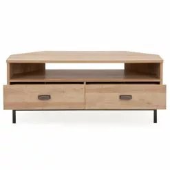 Dunelm Fulton Oak Effect Corner TV Stand -Dunelm Sales Store 1000157783 alt02