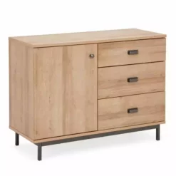 Dunelm Fulton Oak Effect Small Sideboard -Dunelm Sales Store 1000157785 alt03