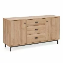 Dunelm Fulton Oak Effect Large Sideboard -Dunelm Sales Store 1000157788 alt03