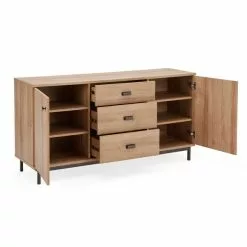 Dunelm Fulton Oak Effect Large Sideboard -Dunelm Sales Store 1000157788 alt04