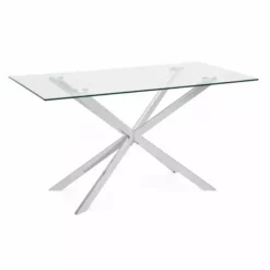 Dunelm Lumia Glass Dining Table -Dunelm Sales Store 1000157902 alt02