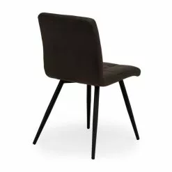 Dunelm Porter Set Of 2 Dining Chairs Grey Microsuede -Dunelm Sales Store 1000157983 alt05