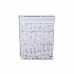 Dunelm Versailles White Square Laundry Basket -Dunelm Sales Store 1000159786 alt04