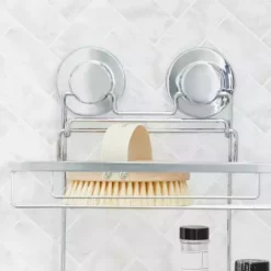 Dunelm Twist N Lock Rectangle Two Tier Shower Caddy -Dunelm Sales Store 1000160156 alt03