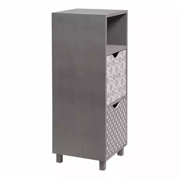 Dunelm Geo Tile 2 Drawer Unit 2 Dunelm Geo Tile 2 Drawer Unit - Image 2