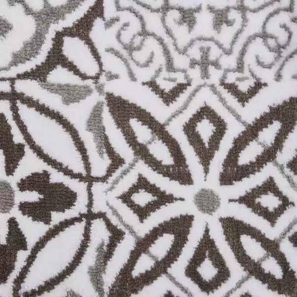 Dunelm Geo Tile Grey Bath Mat 2 Dunelm Geo Tile Grey Bath Mat - Image 2