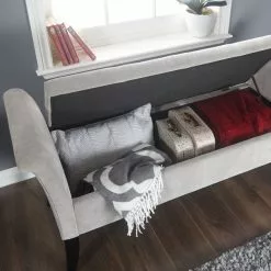 GFW Balmoral Silver Chenille Window Seat -Dunelm Sales Store 1000160631 alt04