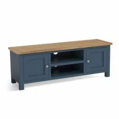 Dunelm Bromley Blue Wide TV Stand -Dunelm Sales Store 1000162404 alt02