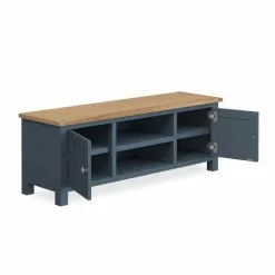 Dunelm Bromley Blue Wide TV Stand -Dunelm Sales Store 1000162404 alt03