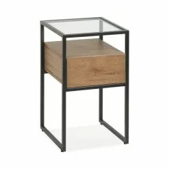 Dunelm Dillon Side Table Oak -Dunelm Sales Store 1000162426 alt02