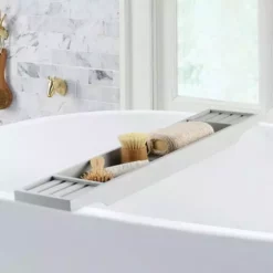 Dunelm Grey Bamboo Bath Rack -Dunelm Sales Store 1000167269 alt02