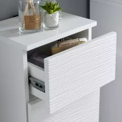 Lloyd Pascal White Wave Floor Cabinet -Dunelm Sales Store 1000168998 alt03