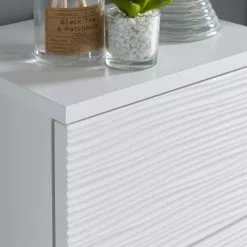 Lloyd Pascal White Wave Floor Cabinet -Dunelm Sales Store 1000168998 alt04