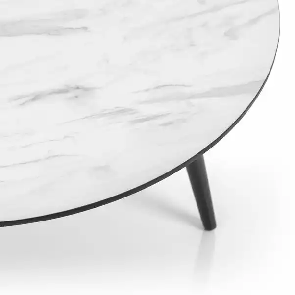 Julian Bowen Firenze Marble Effect Coffee Table 4 Julian Bowen Firenze Marble Effect Coffee Table - Image 4
